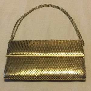 1970s Whiting & Davis Gold Sequined